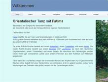 Tablet Screenshot of fatima-sabine-hain.de